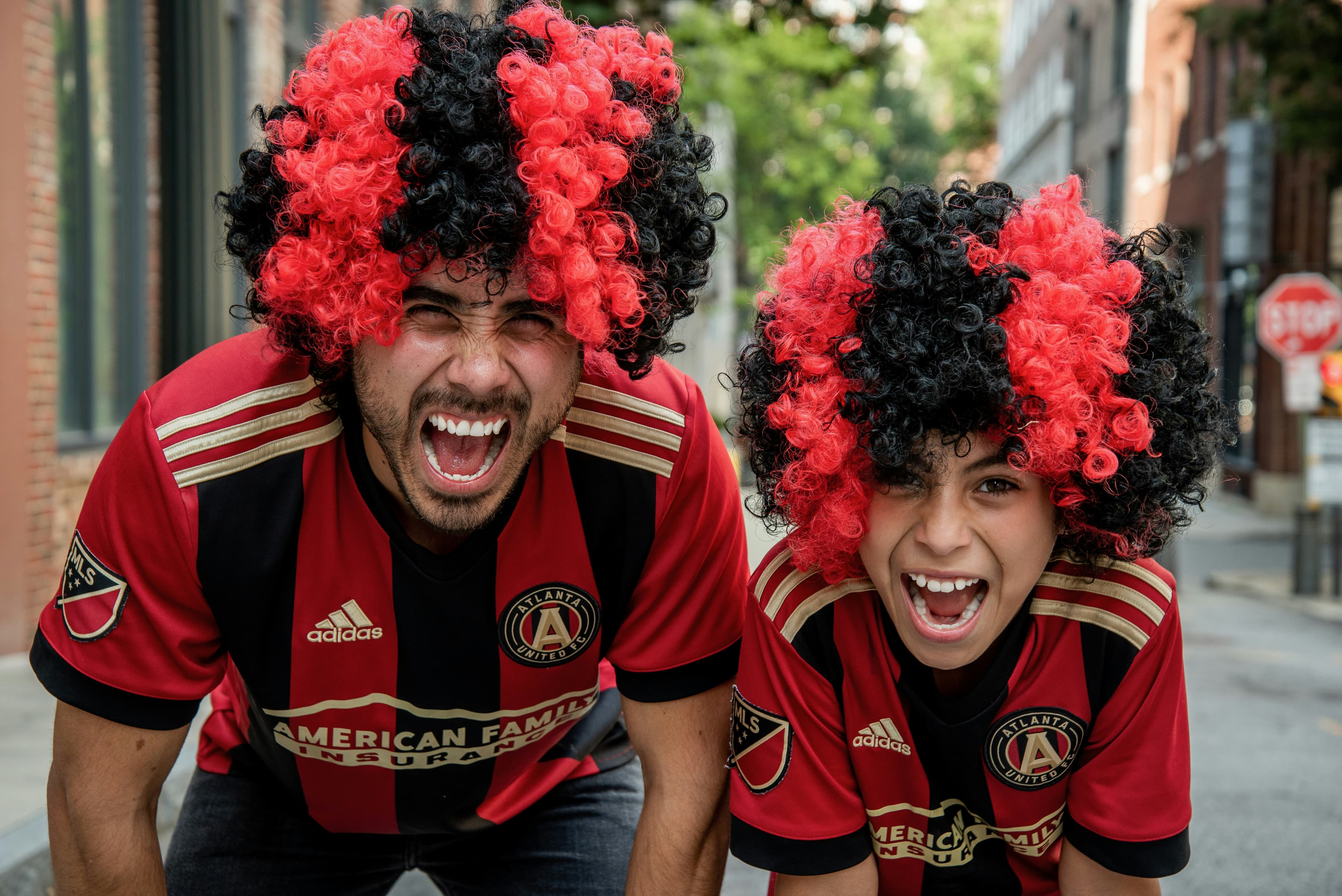 Major League Soccer action shot